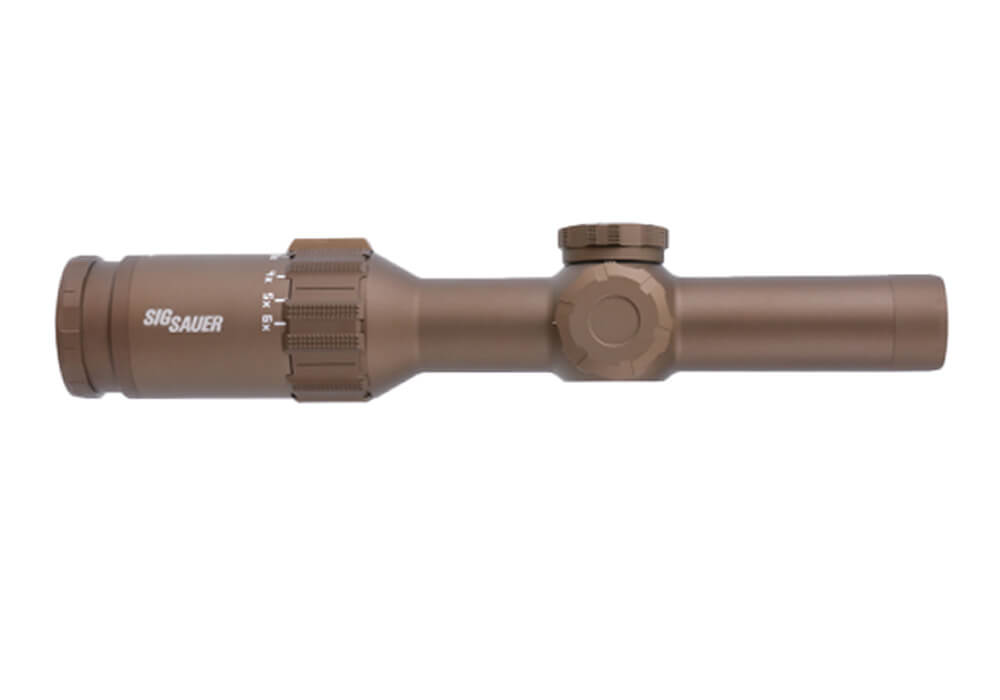 TANGO6T 1-6X24MM, SECOND FOCAL PLANE- HELLFIRE RETICLE- FDE