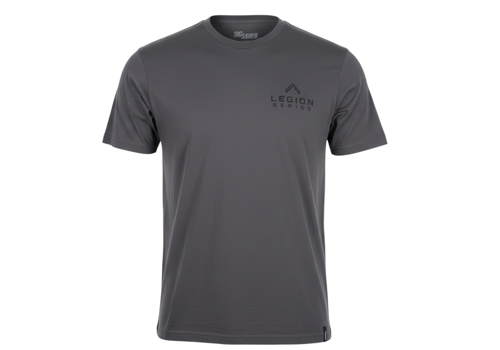 LEGION MENS SHORT SLEEVE T-SHIRT - GRAY - 2XL