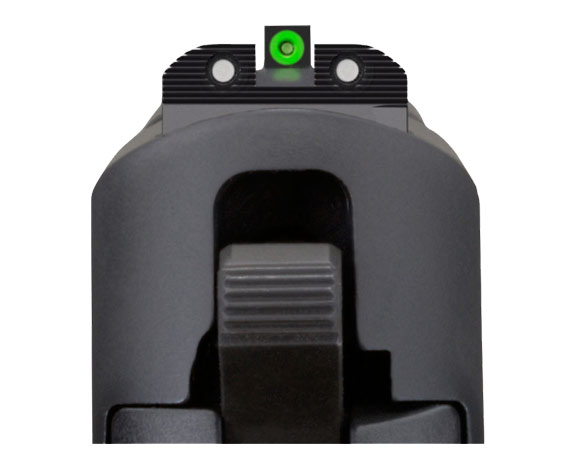 XRAY3 SIGHT SET, DAY/NIGHT, NO 8 GRN FRT, NO 8 REAR, RD NOTCH