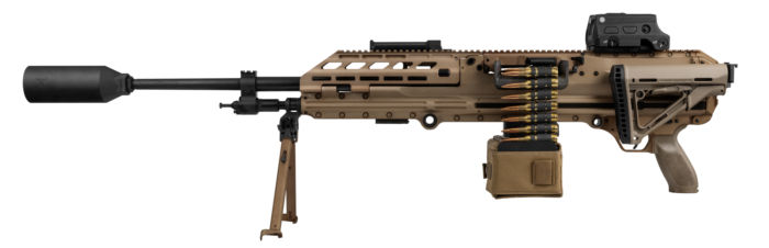 MAG machine gun, Lightweight, Air-Cooled, Belt-Fed