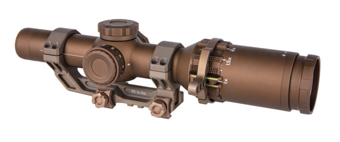 SIG SAUER TANGO6T 1-6x24 Second Focal Plane (SFP) Riflescope and ALPHA4 Ultralight Mount