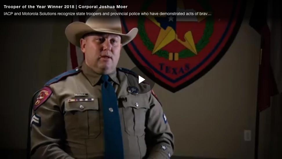 Trooper of the Year: Corporal Joshua Moer