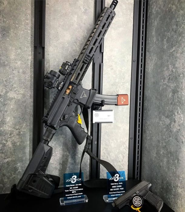 MPX and the P365 featured in John Wick: Chapter 3 at SHOT Show 2019