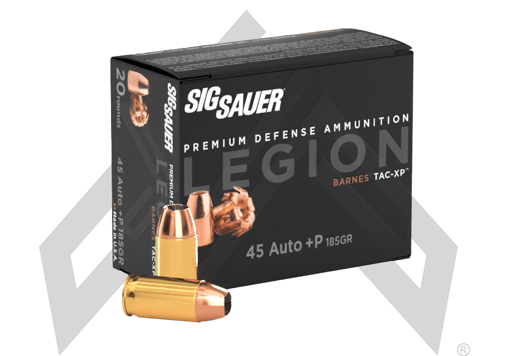 45AUTO, 185GR, LEGION TAC-XP, HP