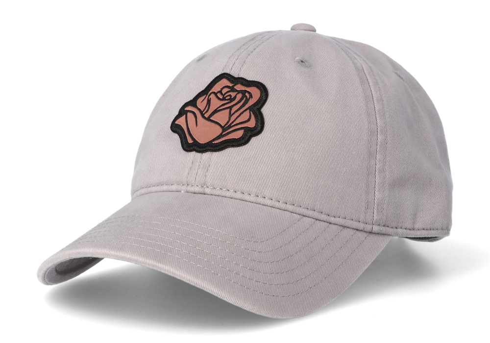 ROSE RELAXED FIT HAT GRAY