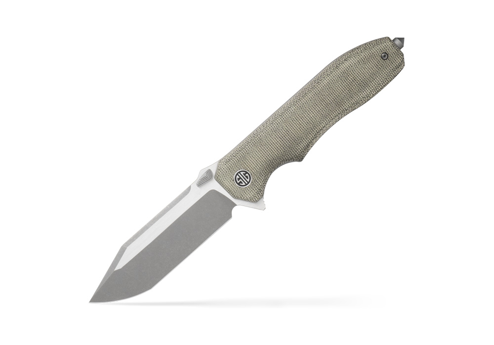 SIG SAUER VALIDUS DROP POINT KNIFE - MICARTA GREEN