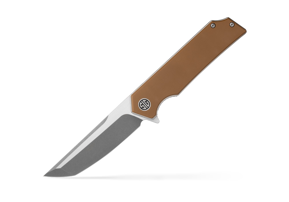 SIG SAUER TSURU TANTO KNIFE - COYOTE BROWN
