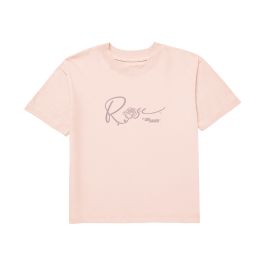 ROSE WOMEN'S BOXY T-SHIRT - BLUSH