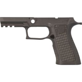 P320 TXG XCARRY 9MM/40/.357 LASER ENGRAVED GRIP MODULE - GRAY