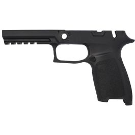 P320 FULL 9MM/40/.357 MANUAL SAFETY GRIP MODULE - BLACK, MEDIUM GRIP