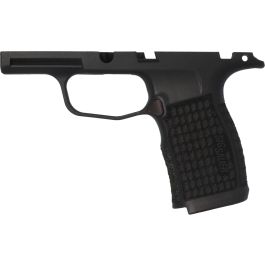 P365X/XL 9MM/380 MANUAL SAFETY LASER ENGRAVED GRIP MODULE - BLACK