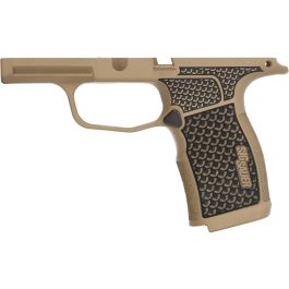 P365X/XL 9MM/380 LASER ENGRAVED GRIP MODULE - COYOTE BROWN - GRAYGUNS