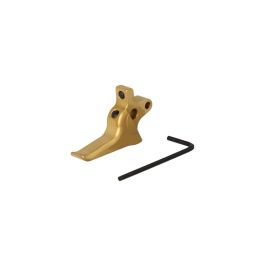 P22X DUAL ADJUSTABLE STRAIGHT TRIGGER FOR DA SA PISTOLS - TiN GOLD