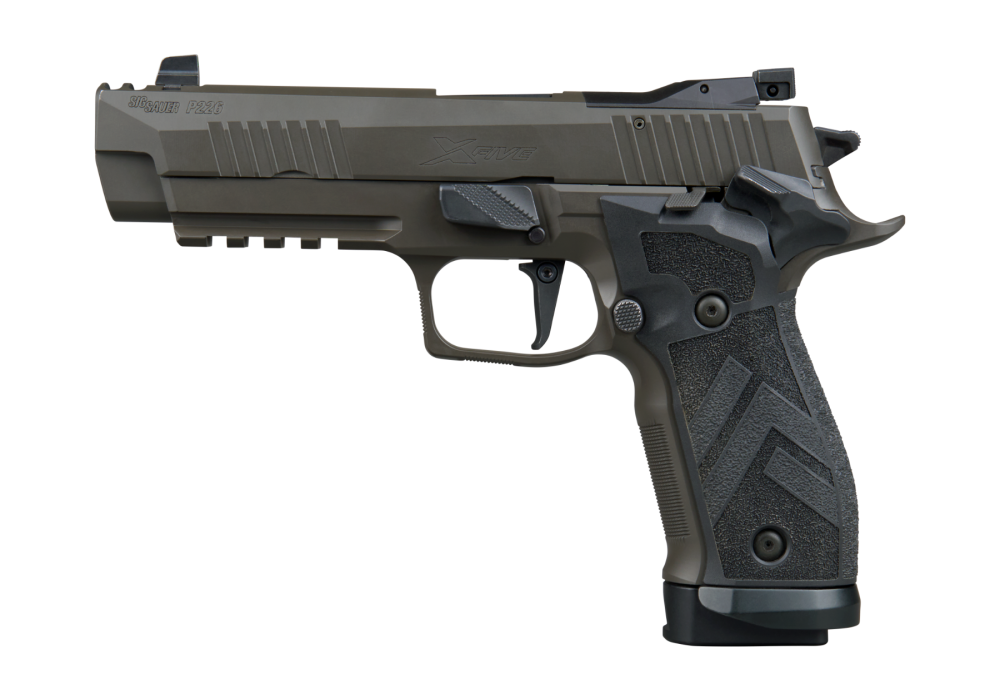 P226 THUMB REST / EXTENDED TAKEDOWN LEVER-BLACK