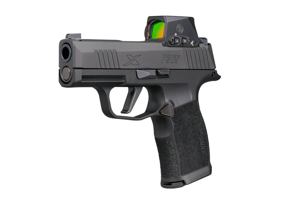 Sig Sauer P365X SIG LOC 9mm pistol with ROMEO-X red dot