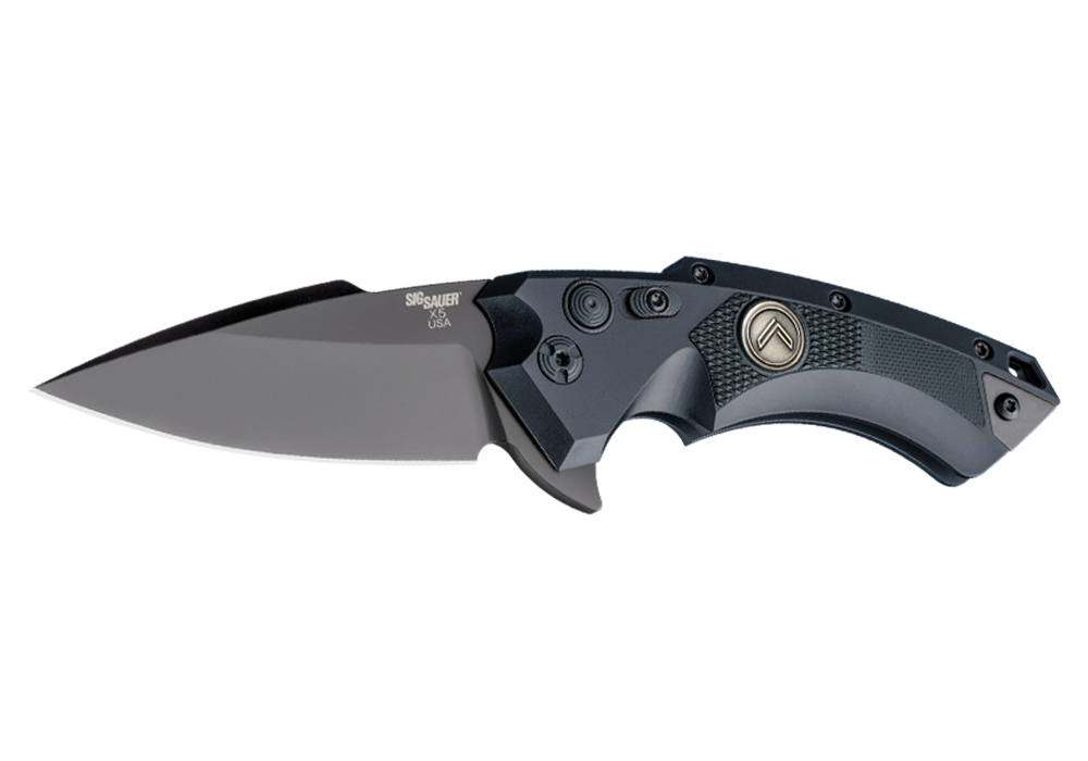 LEGION X5 SPEAR POINT FOLDING KNIFE - HOGUE