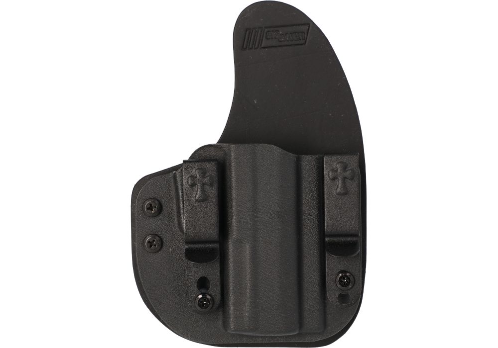 P365XMACRO IWB CROSSBREED LEATHER / KYDEX HYBRID HOLSTER RH