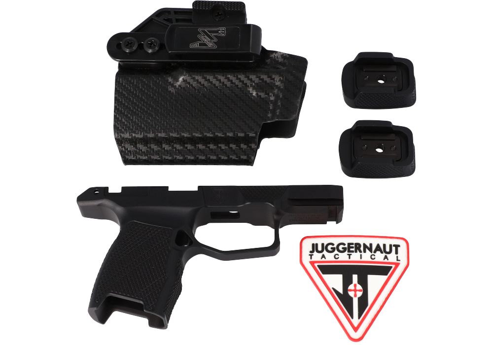 P365 9MM/380 MANUAL SAFETY GRIP MODULE AND HOLSTER - BLACK