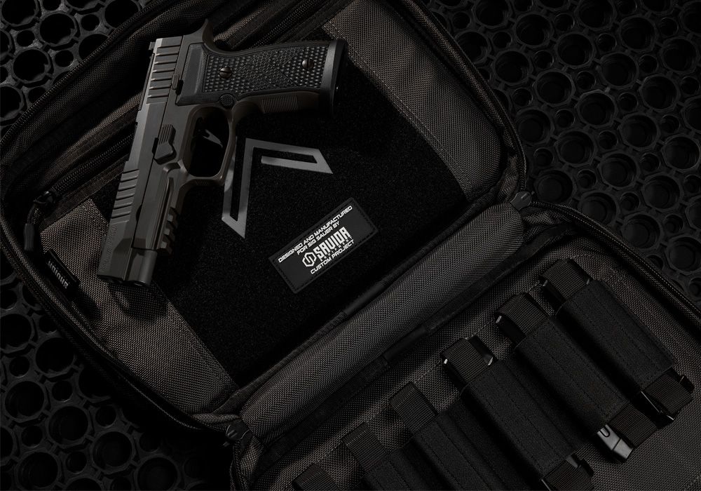 SIG SAUER LEGION Savior ガンケース ハンドガンケース LEGION PREMIUM ZIPPERED PISTOL CASE - SAVIOR