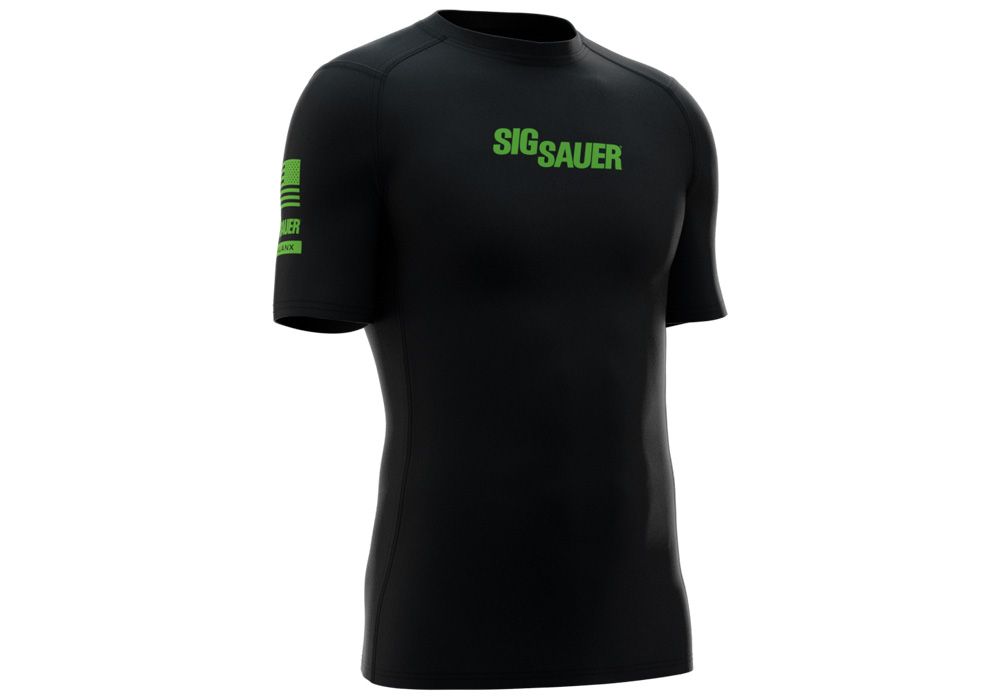 SIG SAUER RASH GUARD - BLACK