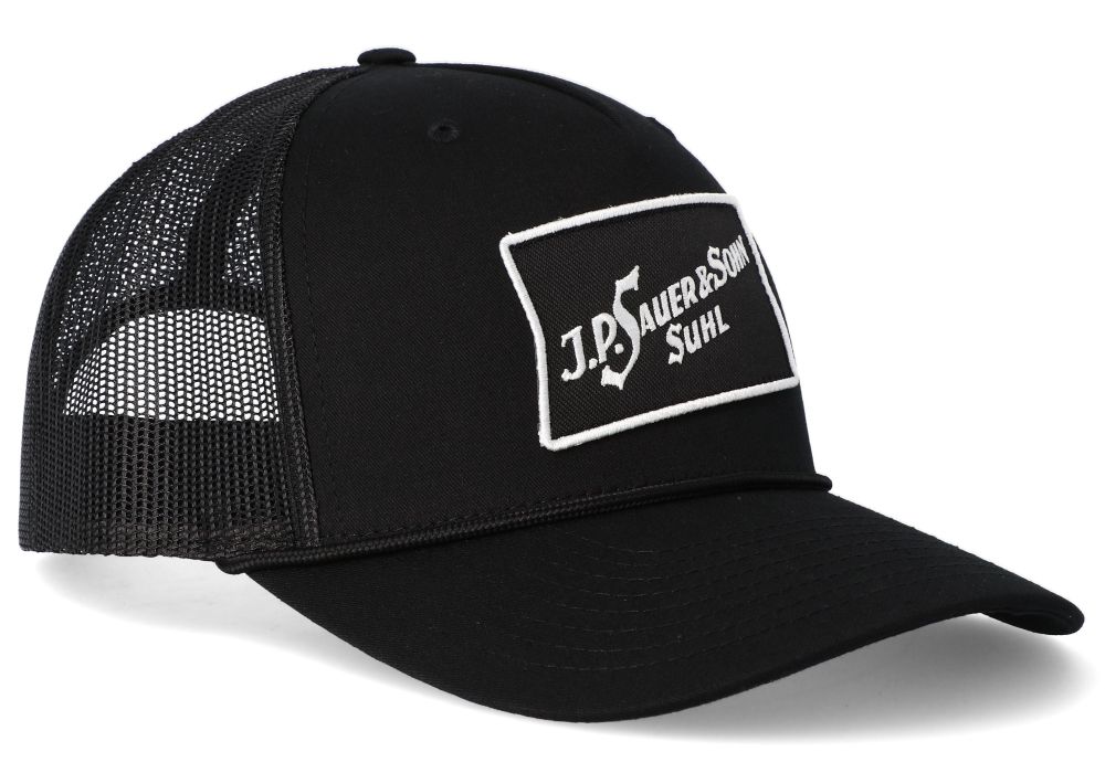 J.P. SAUER & SOHN SNAPBACK HAT - BLACK