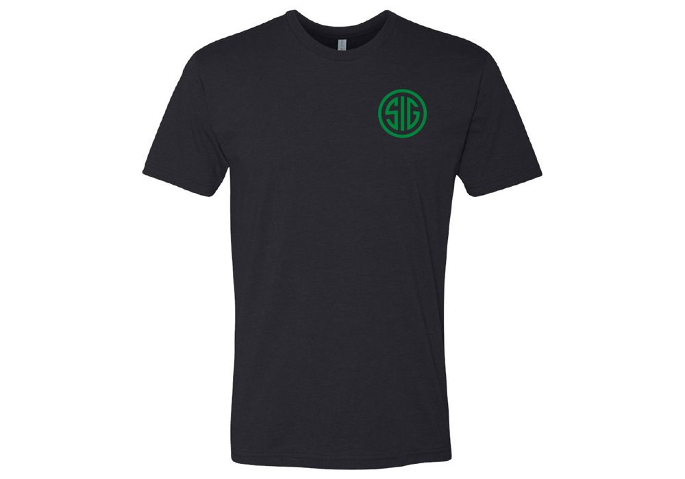 SIG LUCKY SHAMROCK TSHIRT - BLACK