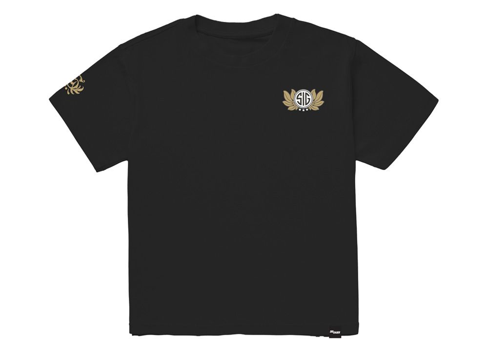 SIG INK SKULL T-SHIRT - BLACK [LARGE & XL LEFT]