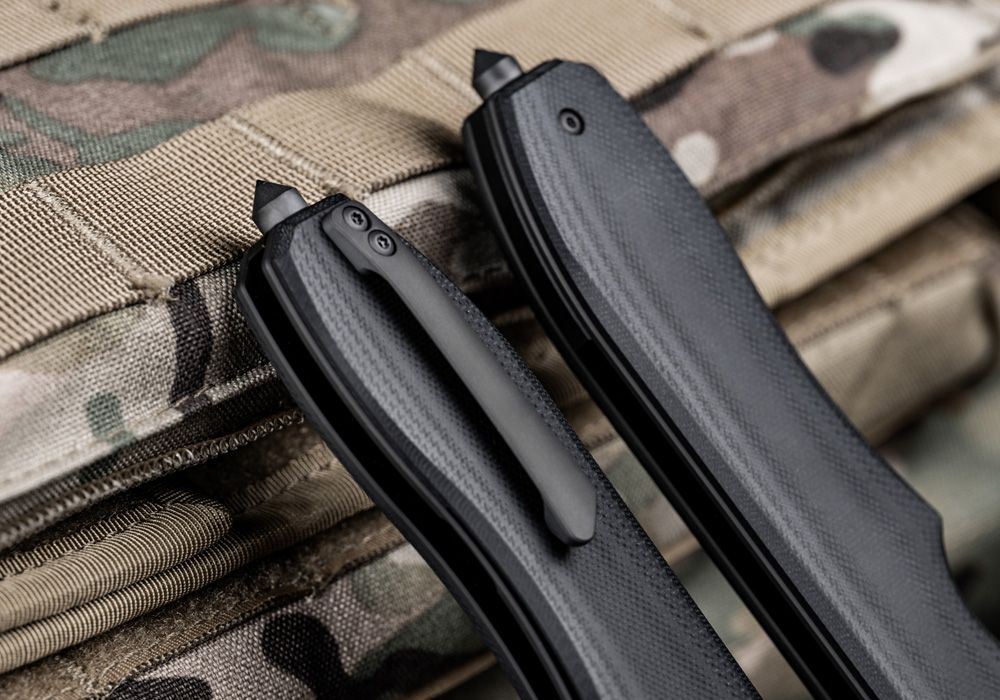 SIG SAUER VALIDUS DROP SERRATED POINT KNIFE - BLACK G10