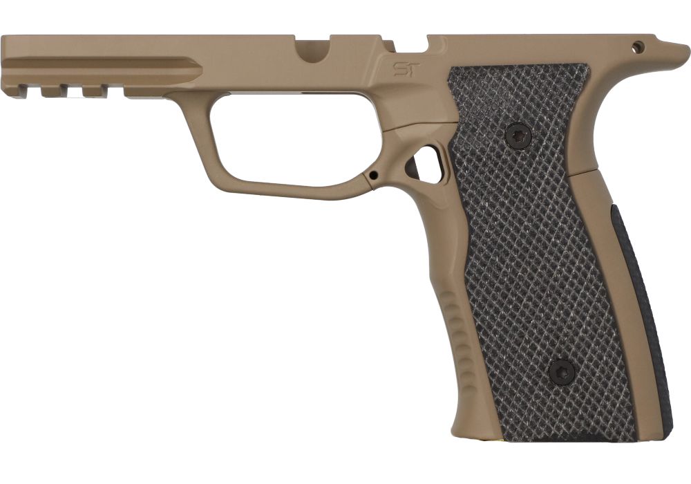 P365-XMACRO ALUMINUM FLEX XLR-17 GRIP MODULE- SHALOTEK - FDE