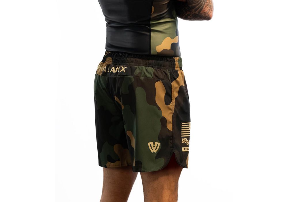 SIG SAUER JIU JITSU SHORTS - WOODLAND CAMO
