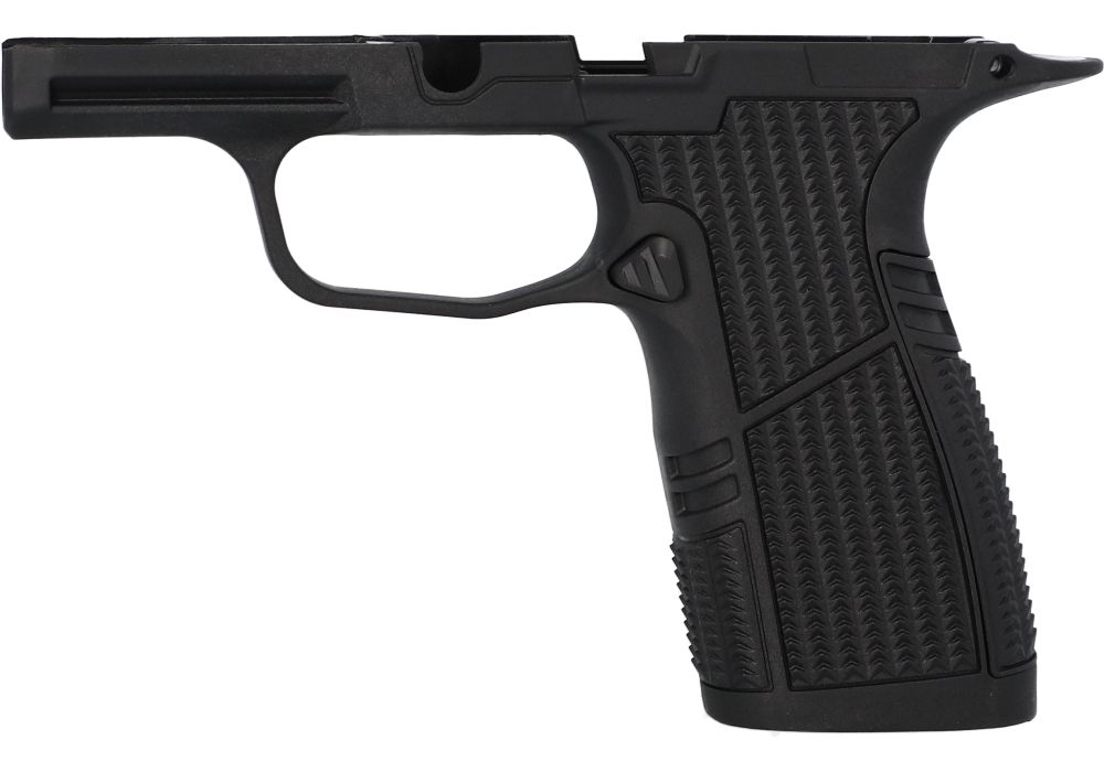 P365 9MM SNUB NOSE GRIP MODULE - BLACK - TYRANT CNC