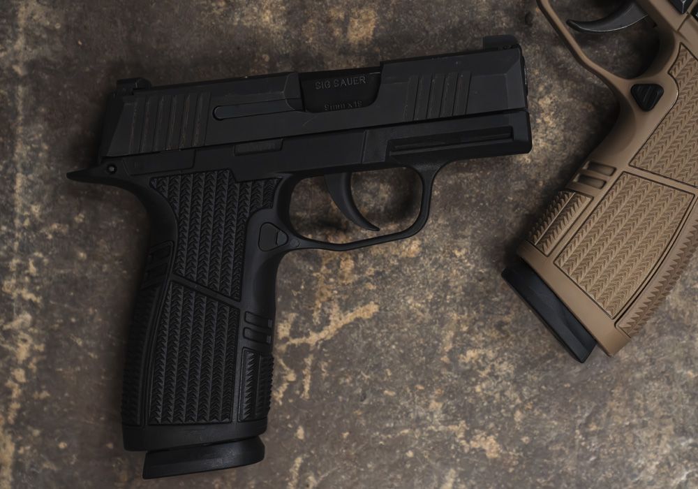 P365 9MM SNUB NOSE GRIP MODULE - BLACK - TYRANT CNC