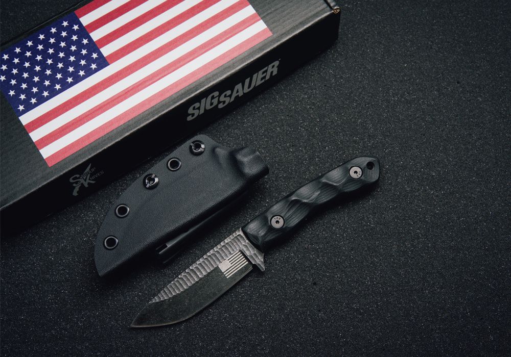 STROUP KNIVES GP2 SPECIAL EDITION 250th ANNIVERSARY FIXED BLADE