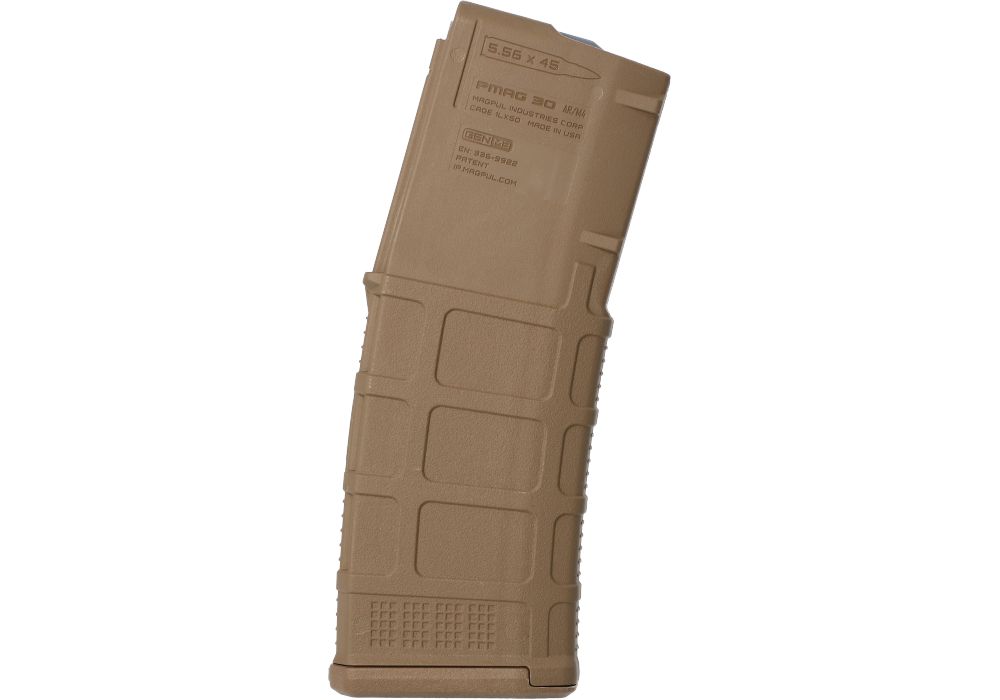MCX/M400 5.56 NATO 30RD MAGAZINE - WINDOWED COYOTE - GEN M3 PMAG
