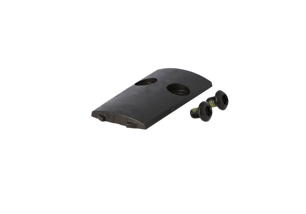 SIGHT PLATE COVER, P320 X, ROMEO1PRO, W/ SCREWS, BLK