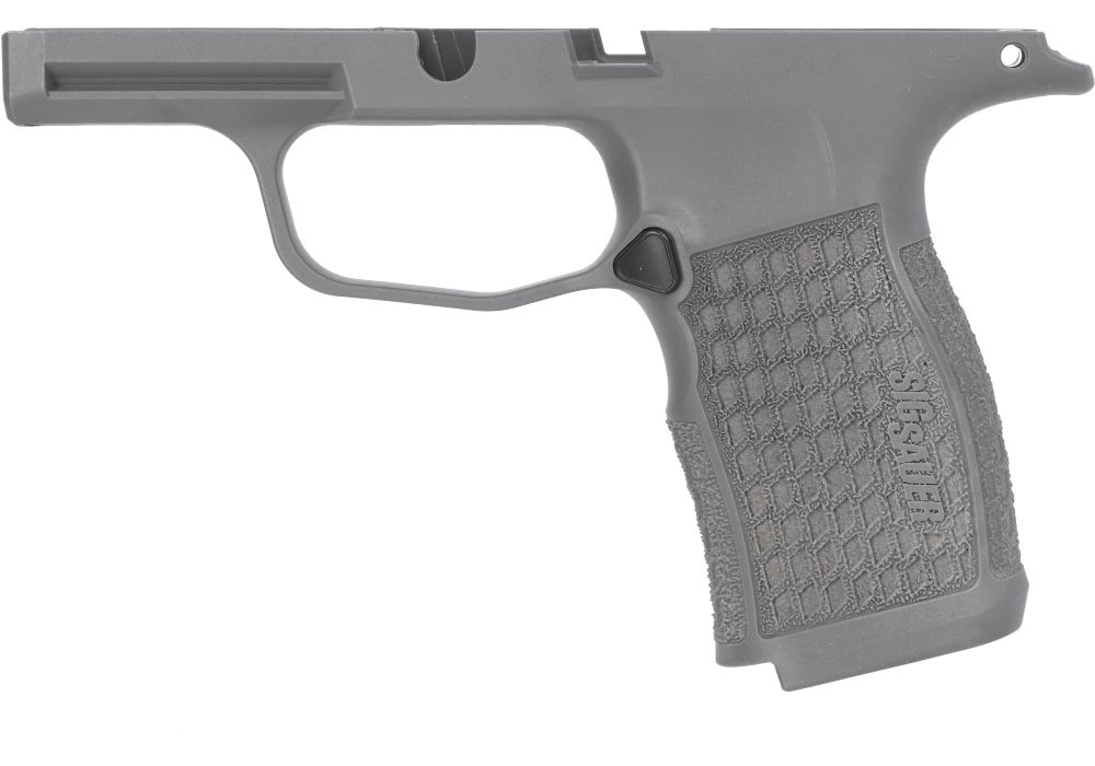 P365-XL 9MM/380 LASER ENGRAVED GRIP MODULE - GRAY