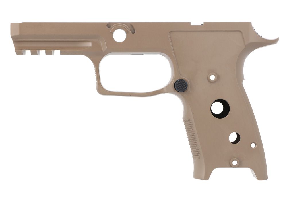 P320 CARRY 9MM/40/.357 GRIP MODULE FDE