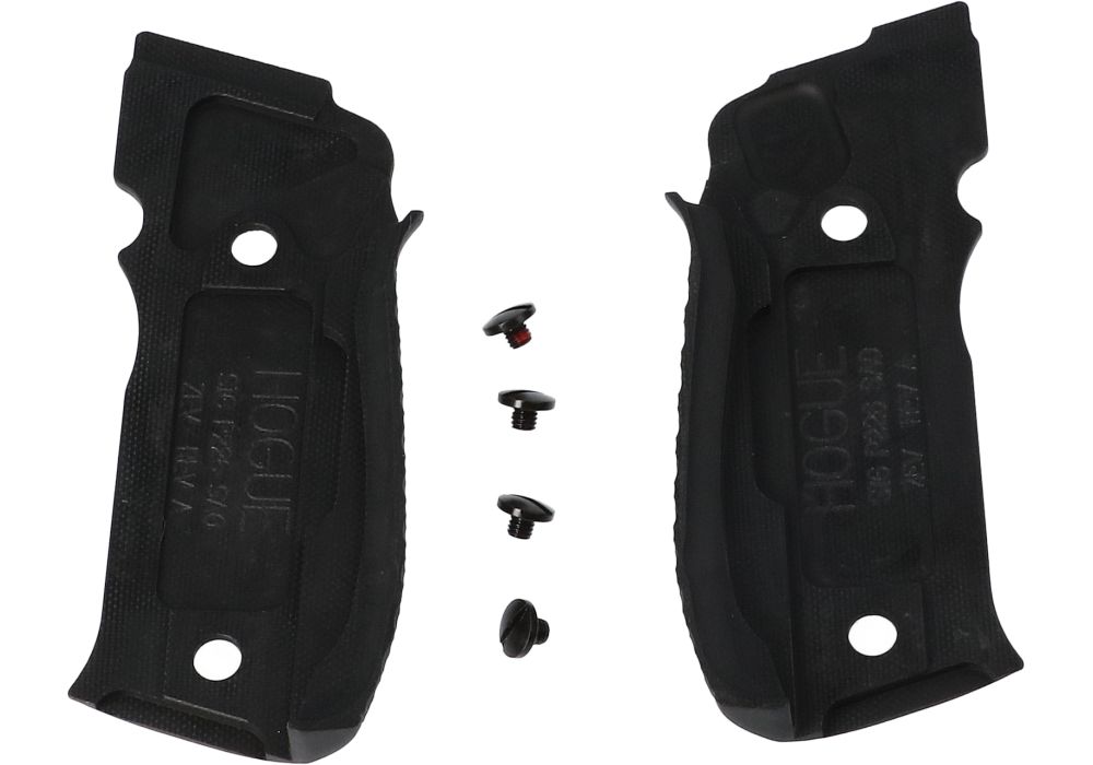 P226 ZEV SAO G10 GRIP SET, HEXAGONAL AGGRESSIVE, BLK
