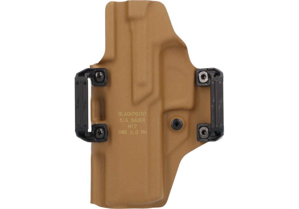 Amomax OWB Tactical Holster For Sig Sauer P320 Full Size/M17 - Right Hand, Level 2 Retention