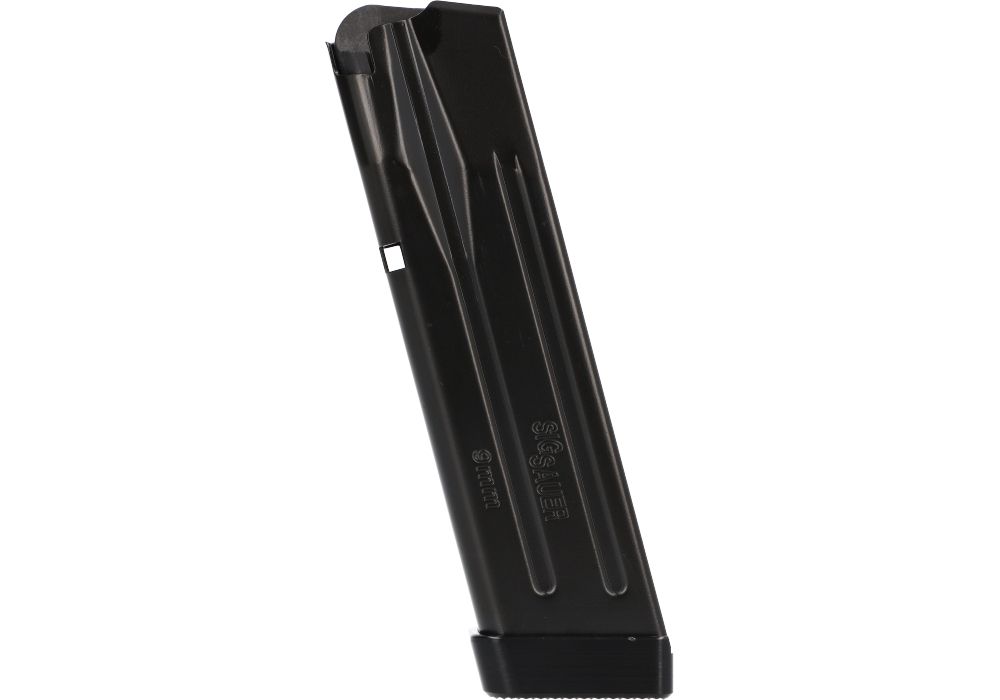 P320 FULL/CARRY/M17 9MM 17RD MAGAZINE, ALUMINUM BASEPLATE