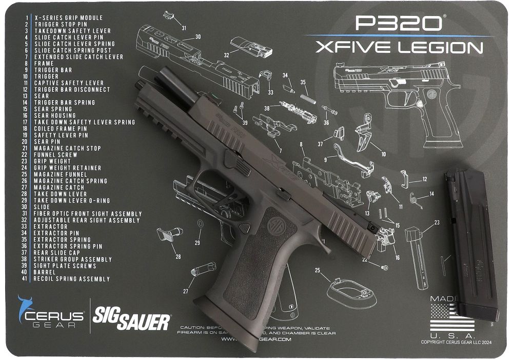 sigeyyyページ P320-XFIVE LEGION GUN MAT - CERUS GEAR