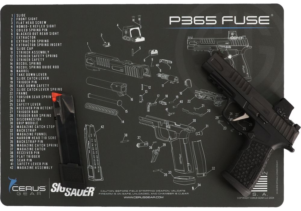 P365-FUSE GUN MAT - CERUS GEAR