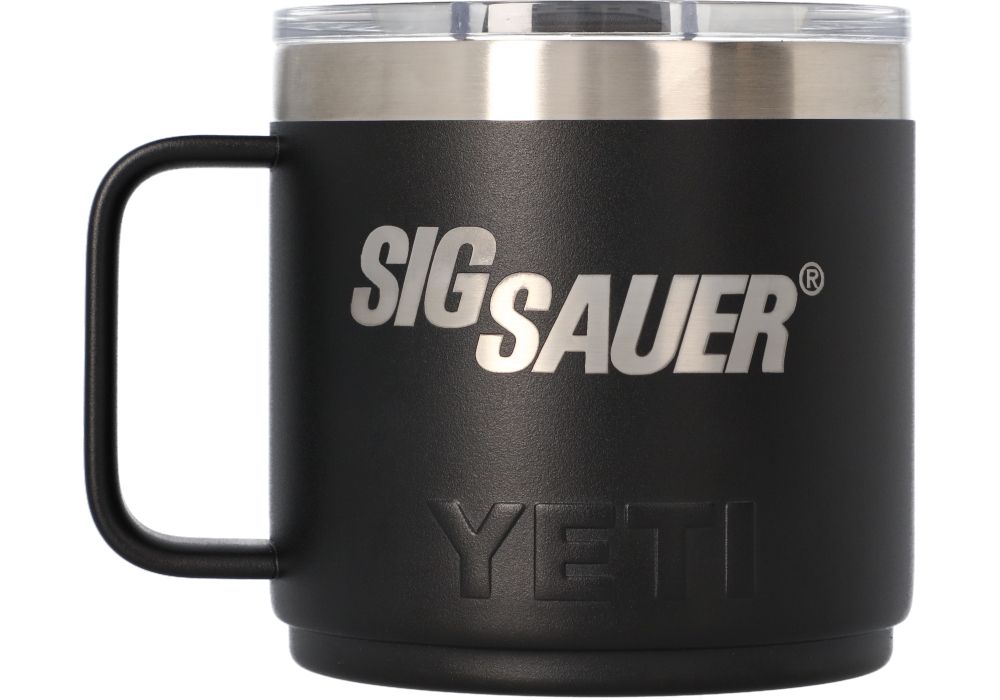 SIG SAUER 14 OZ YETI RAMBLER MUG 2.0 - BLACK