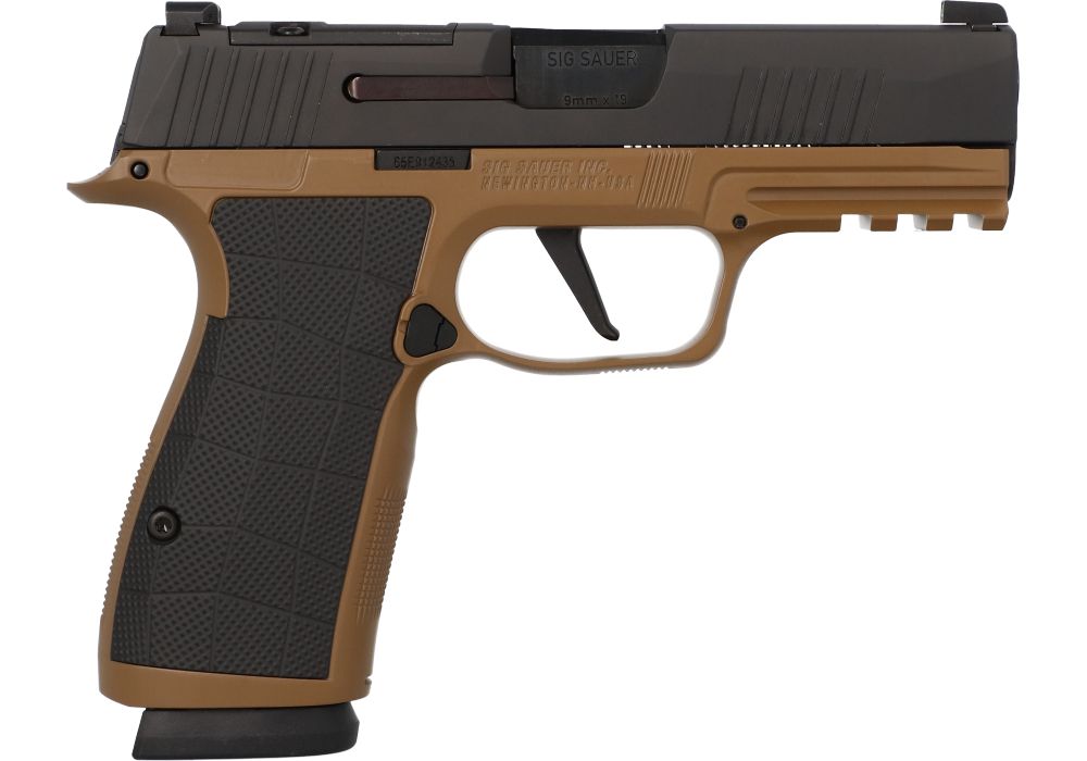 P365-AXG BRASS GRIDLOK GRIP PANELS - BLACK - LOK GRIPS