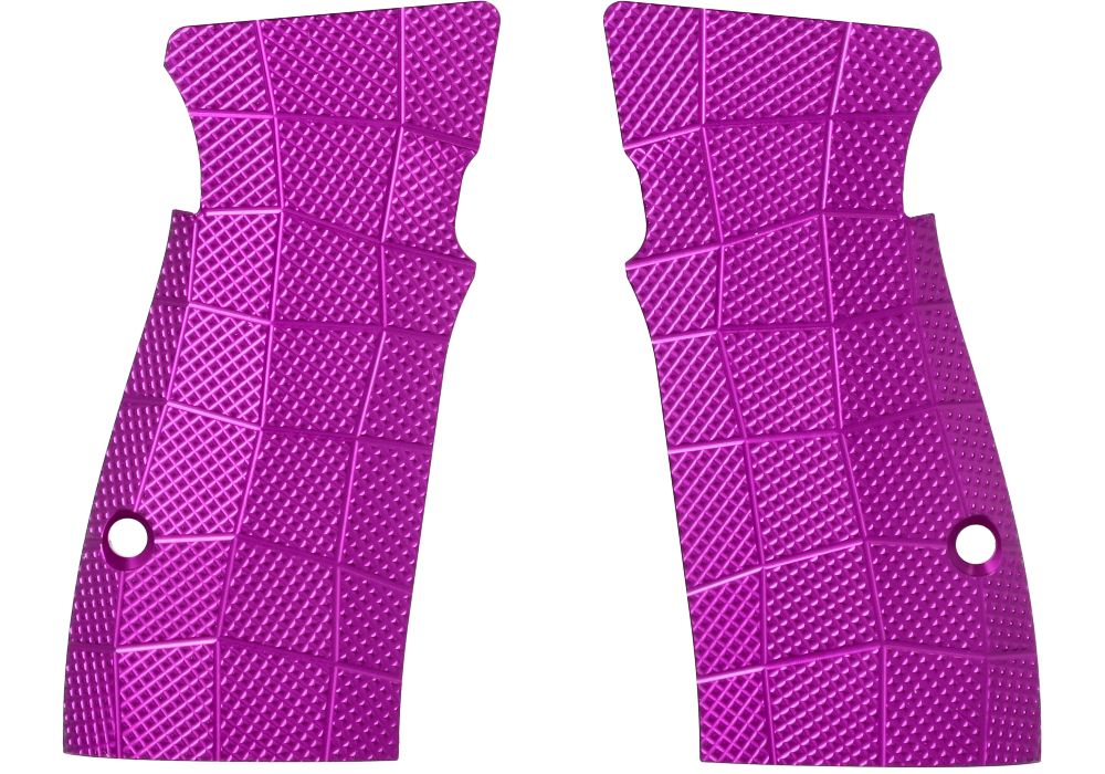 P365-AXG ALUMINUM GRIDLOK GRIP PANELS - PURPLE - LOK GRIPS