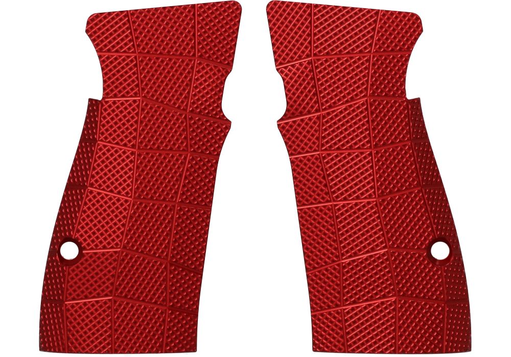 P365-AXG ALUMINUM GRIDLOK GRIP PANELS - RED - LOK GRIPS