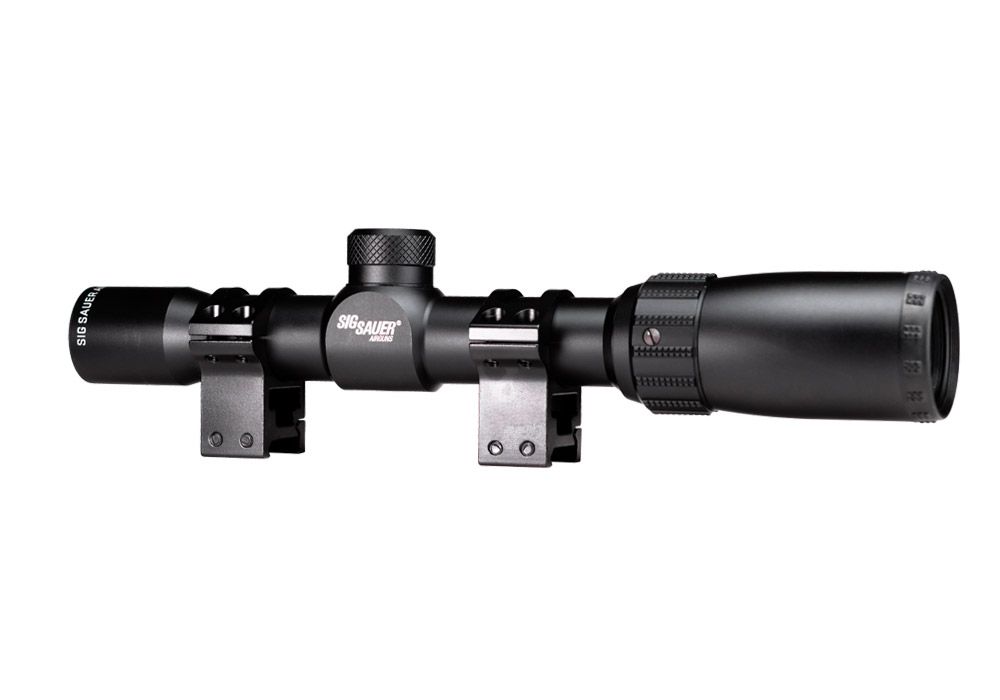 トイガン SIG SAUER AIR SCOPE 1-4X24 AIR-T4 Sig Sauer AIR T4 Rifle Scope 1-4x24 MIL Dot Reticle Multi