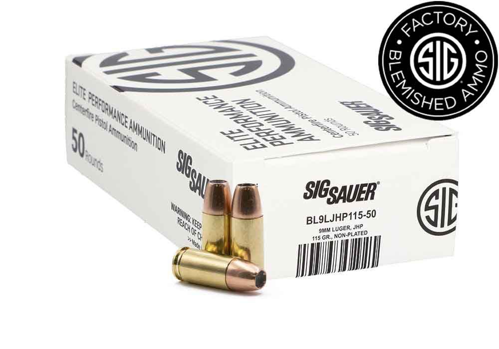 9MM, 115GR, HOLLOW POINT - BLEMISHED