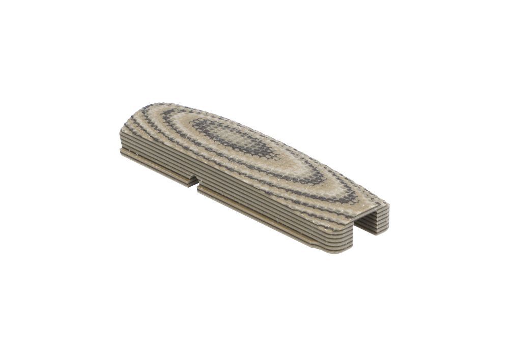 P320-AXG GRIPMOD BACKSTRAP - BLACK/GREEN (SELECT SIZE)