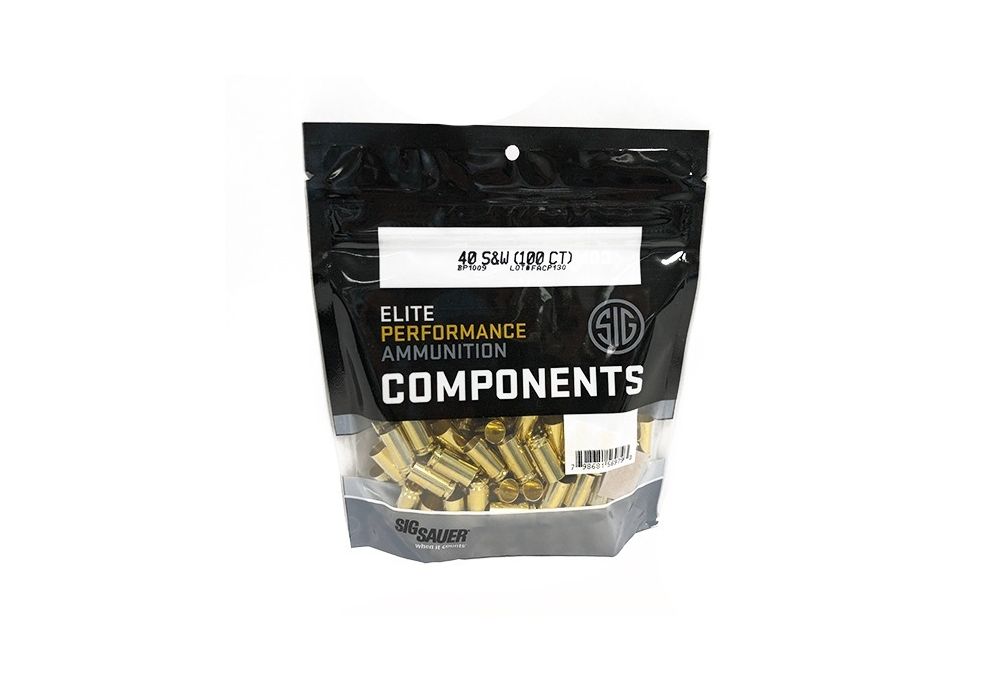 COMPONENT BRASS, 40 S&W (100 CT)